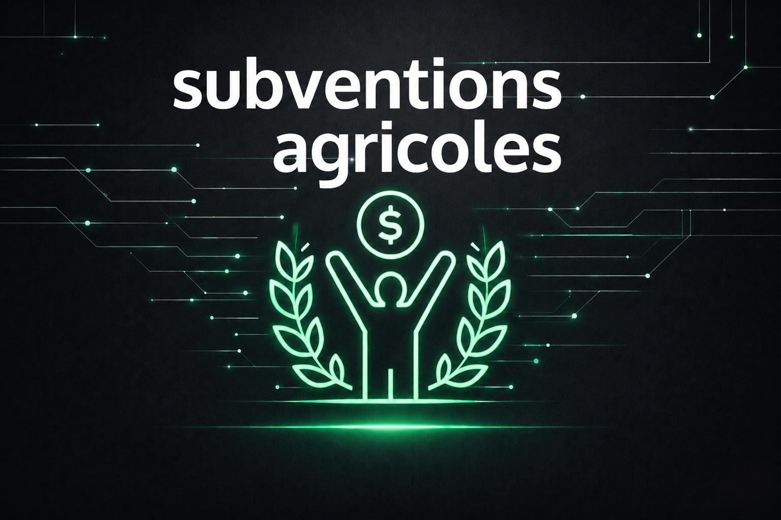 Logiciel de gestion des subventions agricoles